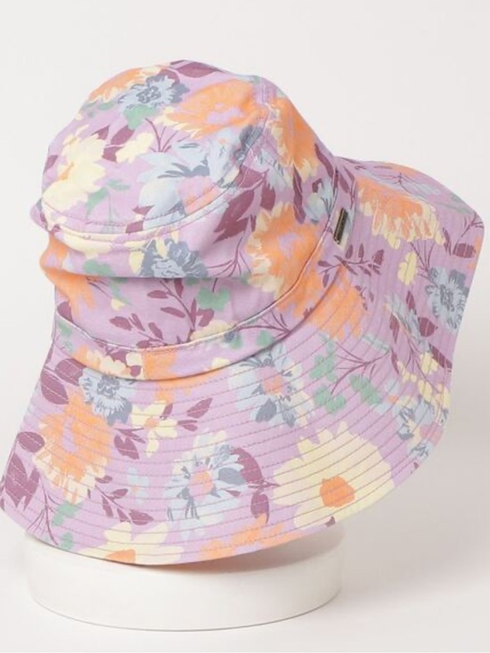 Billabong Accessories - Billabong Floral Lavender Bucket Hat